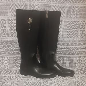 Tommy Hilfiger Black Boots